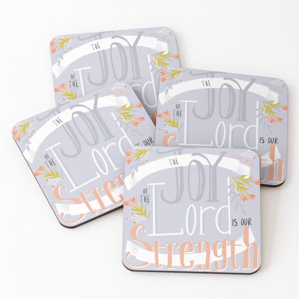 Item preview, The joy of the Lord is our strength designed and sold by inkblotcreative.
