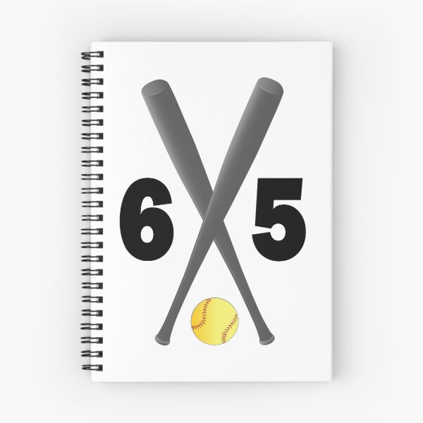 Item preview, Softball number 65 - sixty five with bats and ball designed and sold by AllShirts21.