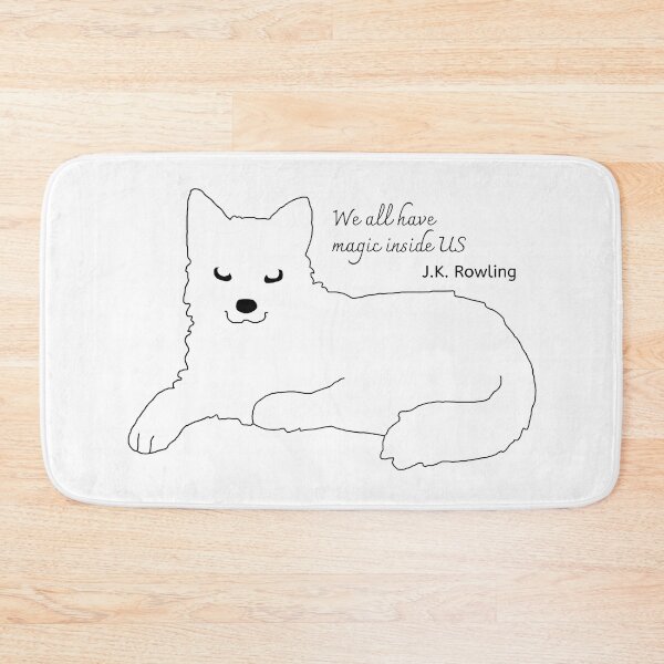 Item preview, We all have magic inside us j.k. rowling cute fox  designed and sold by Yurii Novosad.