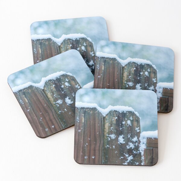 Item preview, Snow on Fence designed and sold by themonigallery.