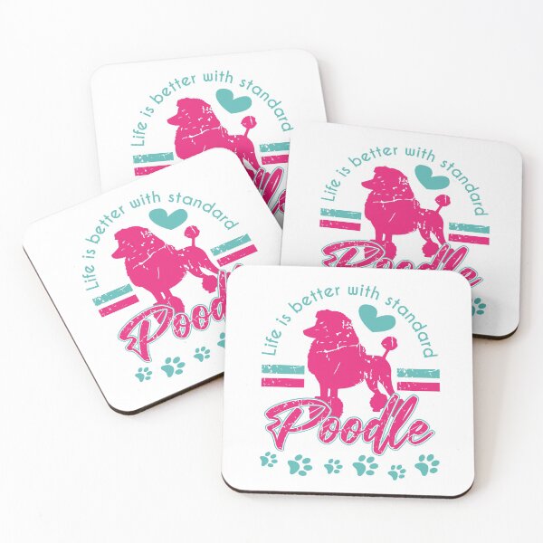 Item preview, Life is Better with Standard Poodle designed and sold by EdifyEra.