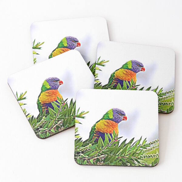 Item preview, Rainbow Lorikeet designed and sold by catchthat.