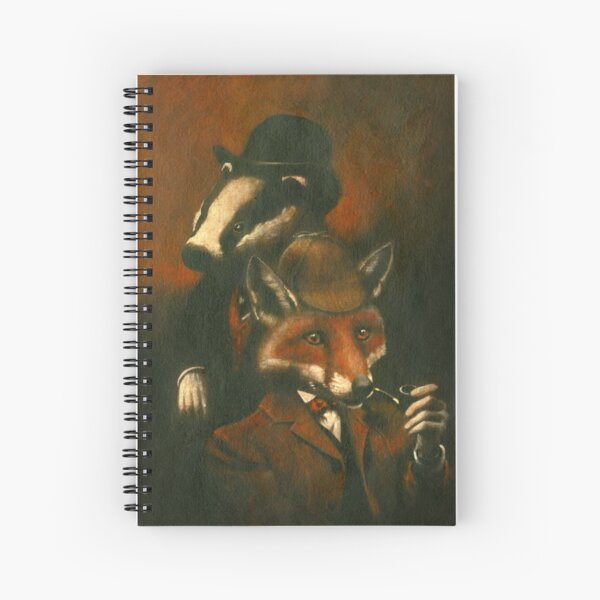 Item preview, Fox And Badger Holmes And Watson designed and sold by mictomart.