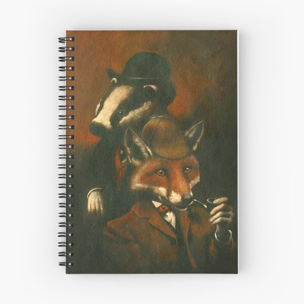 Item preview, Fox y tejón Holmes y Watson designed and sold by mictomart.