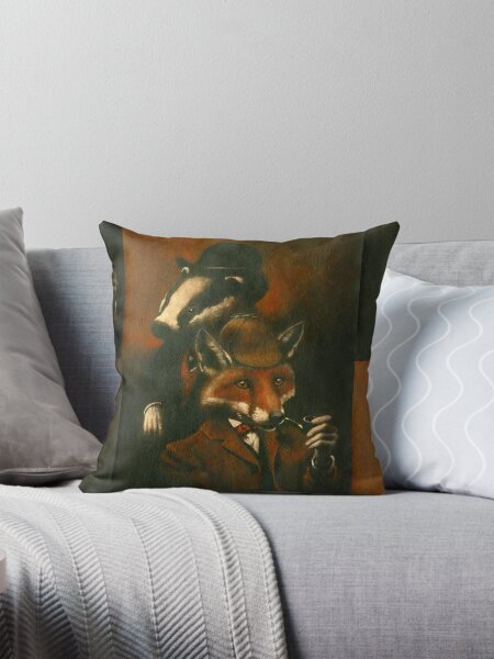 Item preview, Fox And Badger Holmes And Watson designed and sold by mictomart.