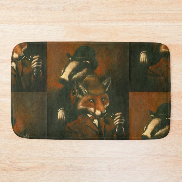 Item preview, Fox And Badger Holmes And Watson designed and sold by mictomart.