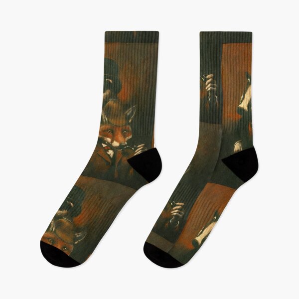 Item preview, Fox And Badger Holmes And Watson designed and sold by mictomart.