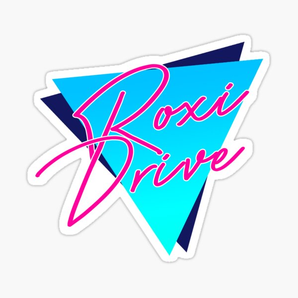 Roxi Drive - Triangle Logo Sticker