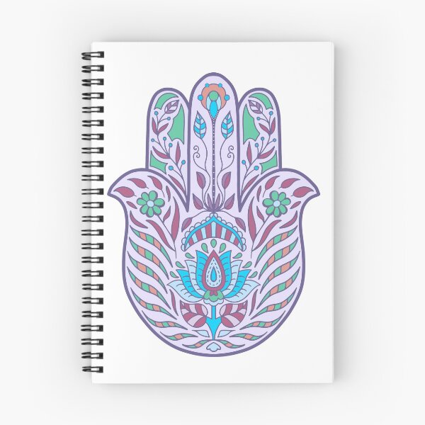Item preview, Hamsa Hand Motif in Mauve designed and sold by Lisa Barry.