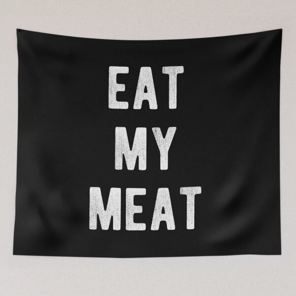 Item preview, Eat My Meat BBQ Grill designed and sold by flippinsg.