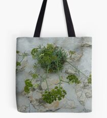 Wall Weed Tote Bag