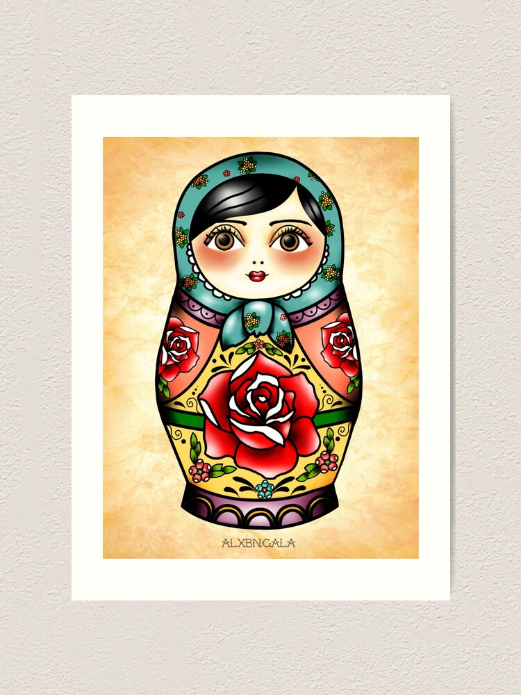 matryoshka painting