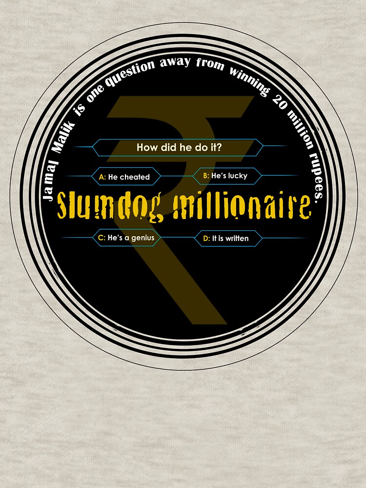 slumdog millionaire t shirt