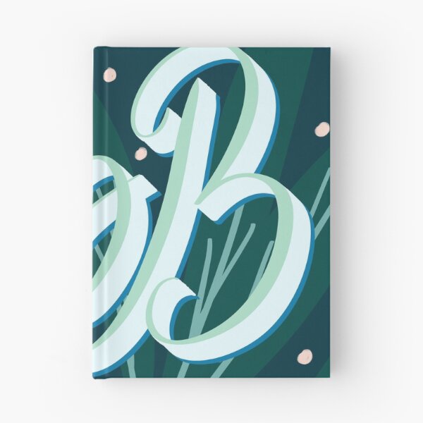 Item preview, B - creative monogram scripted lettering of letter designed and sold by Ilze Lucero.