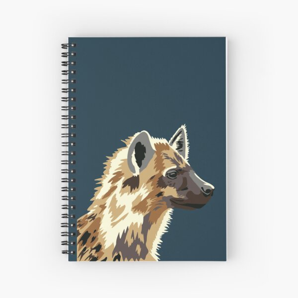 Spotted Hyena Portrait Spiral Notebook