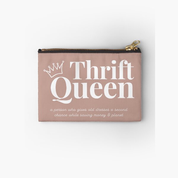 Item preview, "THRIFT QUEEN" for a Thrift Lover ( Dusty Pink ) designed and sold by bohovibes.