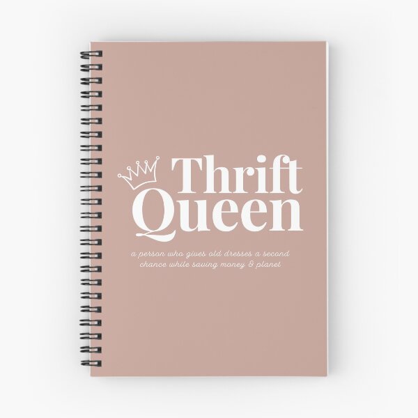 Item preview, "THRIFT QUEEN" for a Thrift Lover ( Dusty Pink ) designed and sold by bohovibes.