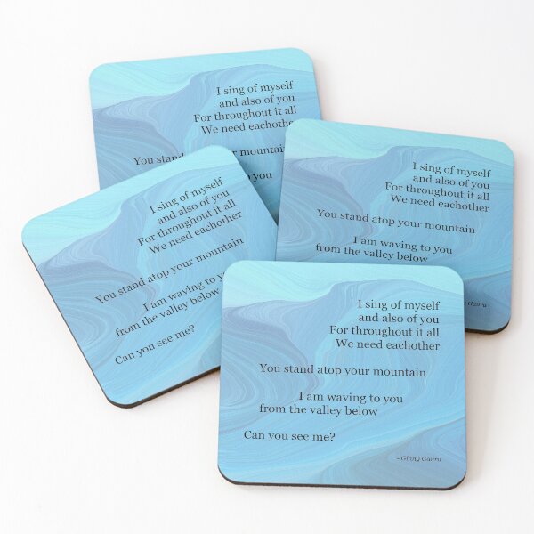 Item preview, I Sing of Myself Poem by Ginny Gaura designed and sold by Ginny Gaura.