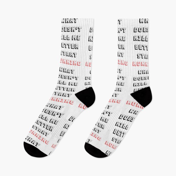 Item preview, What Doesn't Kill Me Better Start Running designed and sold by anneth0184.