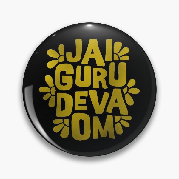 Item preview, Jai Guru Deva Om GOLD designed and sold by majoihart.