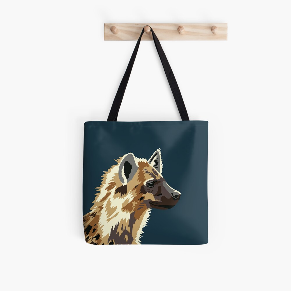 Spotted Hyena Portrait Tote Bag