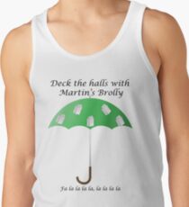 Deck the Halls with Martin's Brolly Tank Top