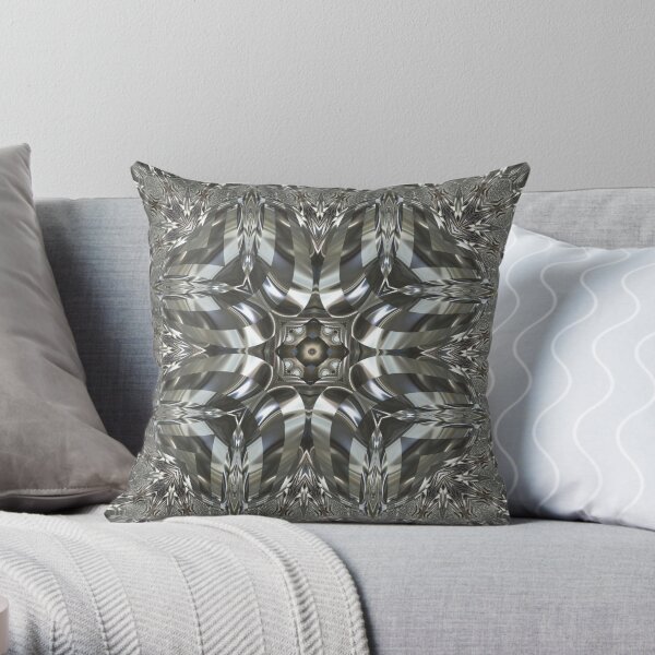 Krazy Kaleidoscope 1039 Throw Pillow