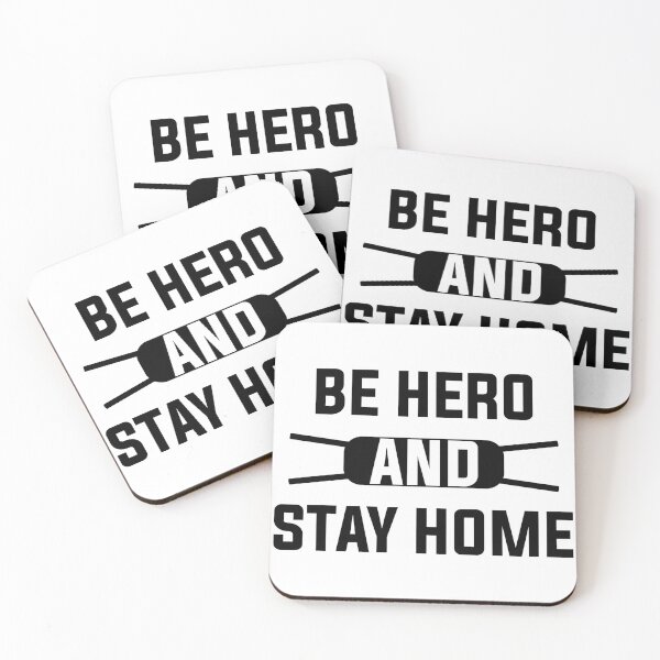 Item preview, Be Hero and Stay Home | Stay Safe | Save Lives designed and sold by Melcu.
