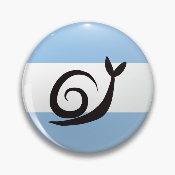 Item preview, MLM Achillean Minimalist Pride Snail Logo designed and sold by PrideSnails.