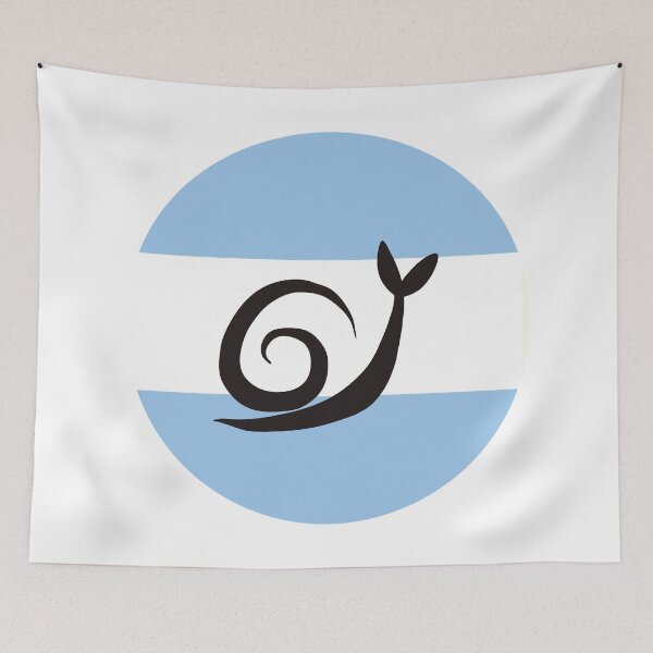 Item preview, MLM Achillean Minimalist Pride Snail Logo designed and sold by PrideSnails.