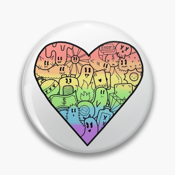 Item preview, rainbow doodle designed and sold by Kami725.