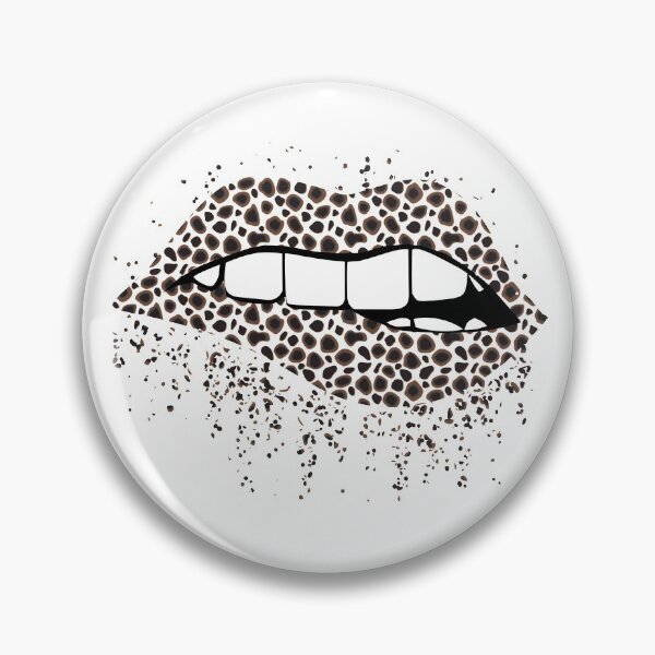 Item preview, Lips, Animal Print, Sexy Lips, Bite me.  designed and sold by Khalu.