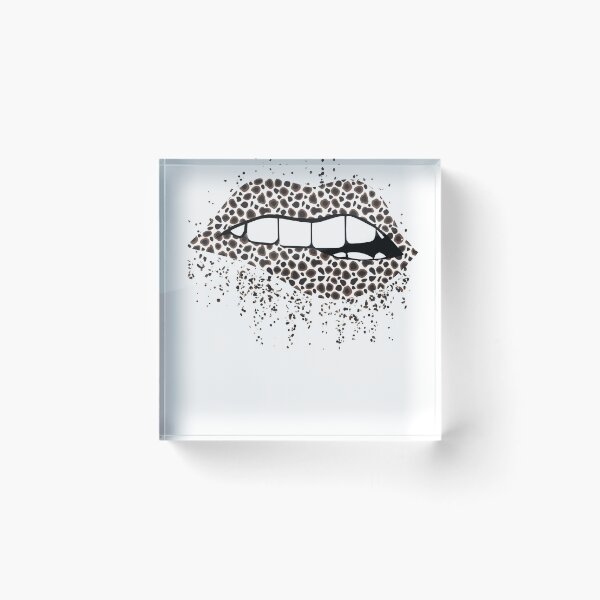 Item preview, Lips, Animal Print, Sexy Lips, Bite me.  designed and sold by Khalu.