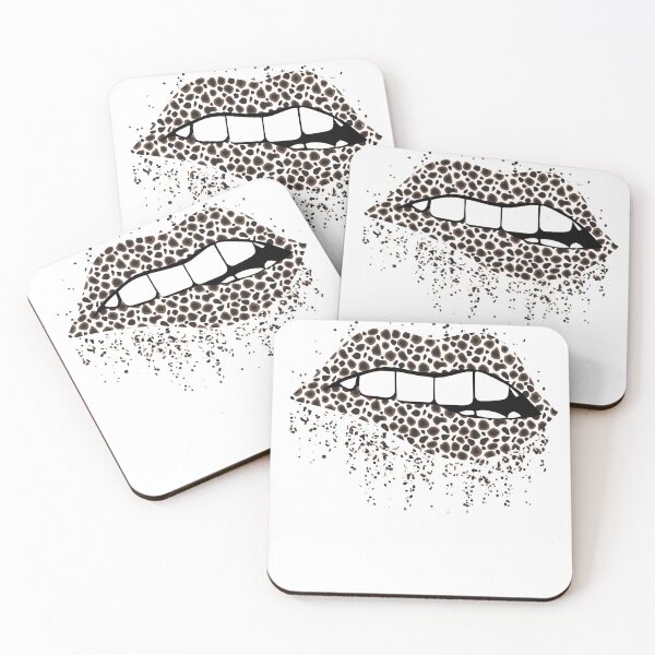 Item preview, Lips, Animal Print, Sexy Lips, Bite me.  designed and sold by Khalu.