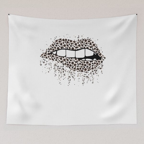 Item preview, Lips, Animal Print, Sexy Lips, Bite me.  designed and sold by Khalu.