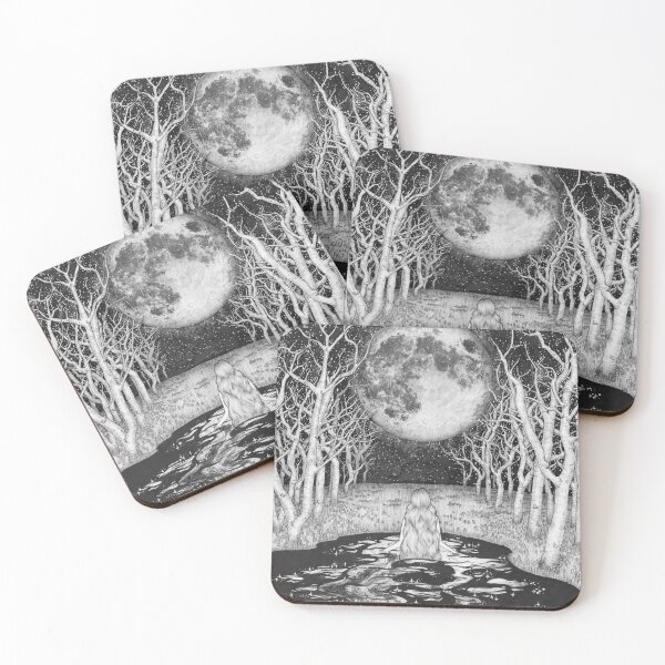Item preview, The Moonlight Bather designed and sold by ECMazur Art.