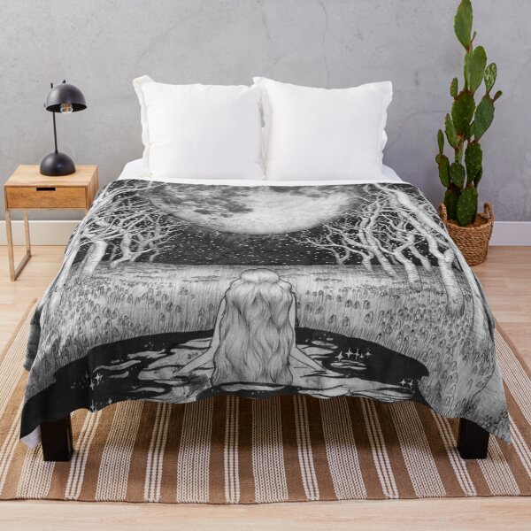Item preview, The Moonlight Bather designed and sold by ECMazur Art.