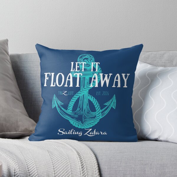 Let It Float Away Pillow Throw Pillow