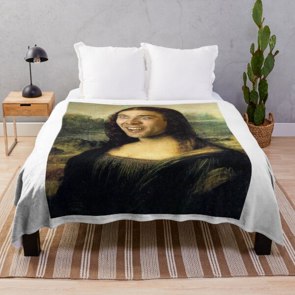 Item preview, Nicolas Cage Mona Lisa designed and sold by Dankashire.