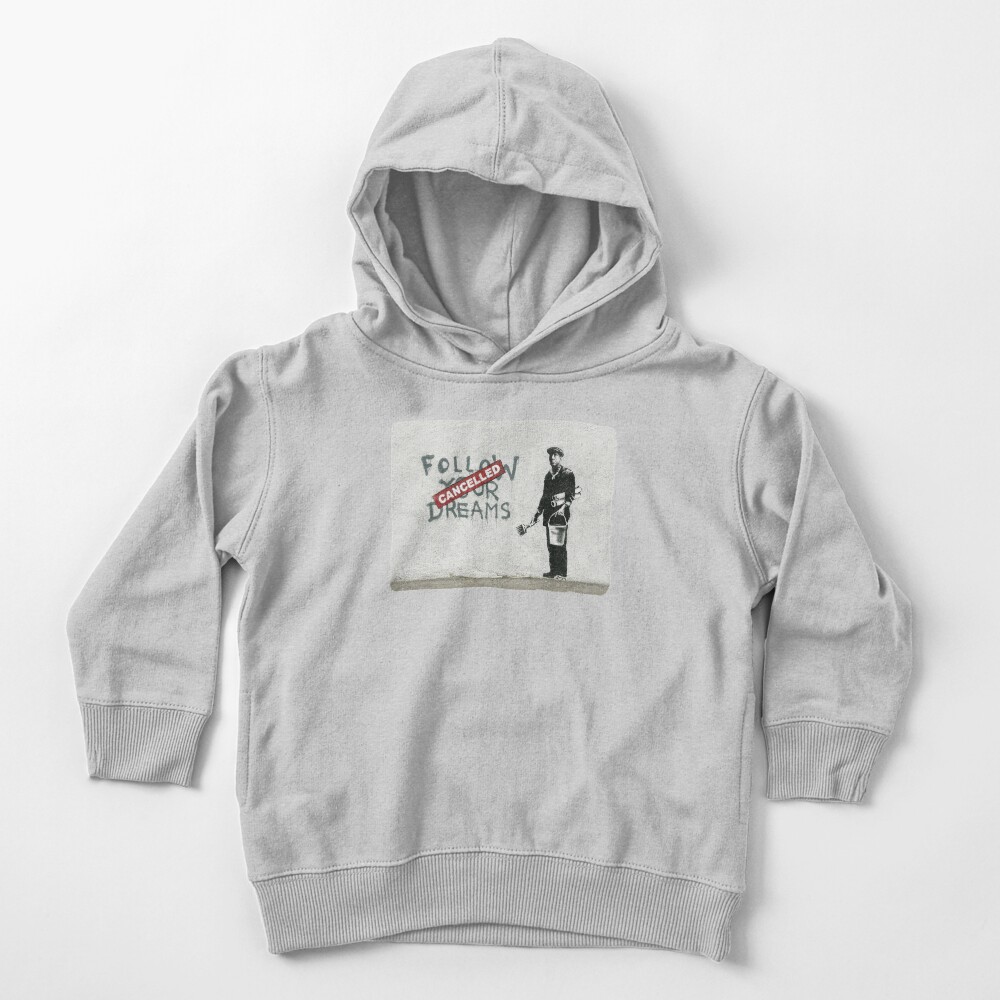 black and white paint bucket hoodie