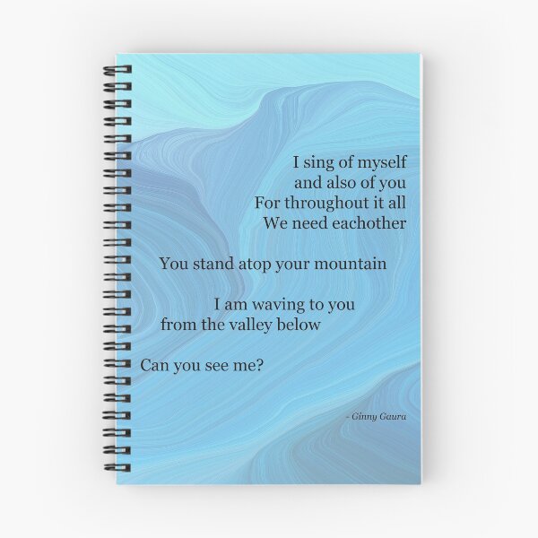 Item preview, I Sing of Myself Poem by Ginny Gaura designed and sold by Ginny Gaura.