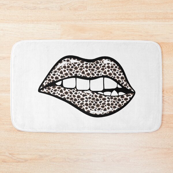 Item preview, Lips, Sexy Lips, Bite Me, Animal Print designed and sold by Khalu.