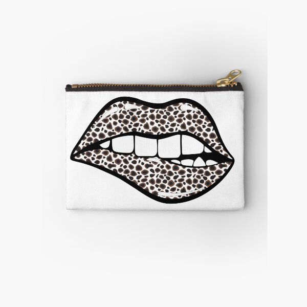 Item preview, Lips, Sexy Lips, Bite Me, Animal Print designed and sold by Khalu.