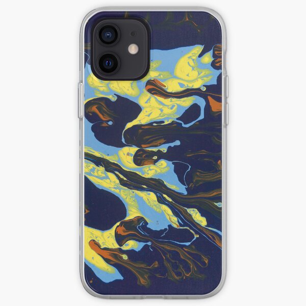 Abstract Flow iPhone Soft Case