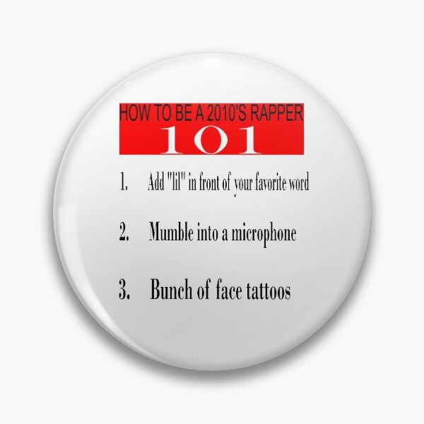 Item preview, How to be a Rapper 101 designed and sold by JonaArts.