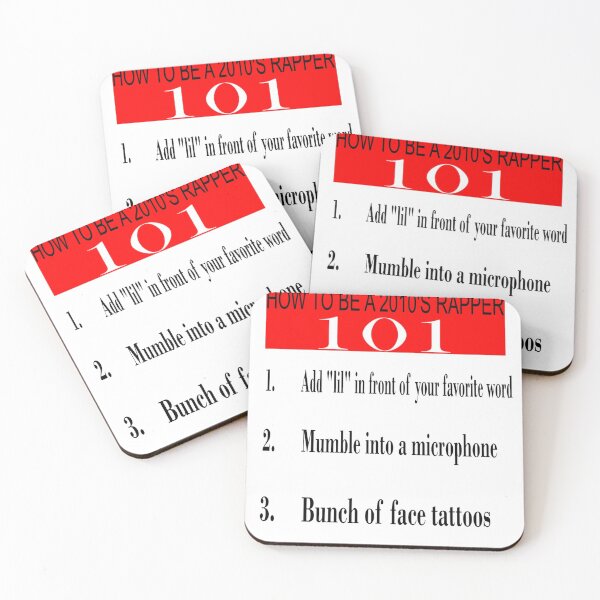 Item preview, How to be a Rapper 101 designed and sold by JonaArts.