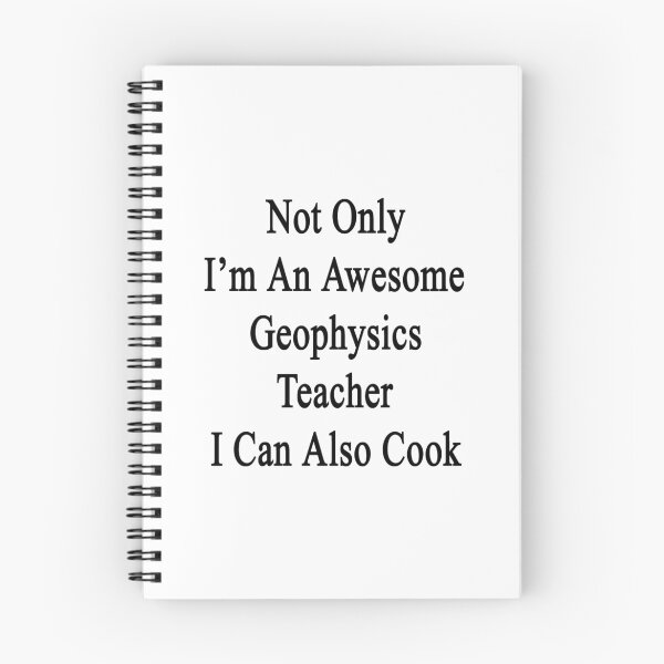 Item preview, Not Only I'm An Awesome Geophysics Teacher I Can Also Cook  designed and sold by supernova23.