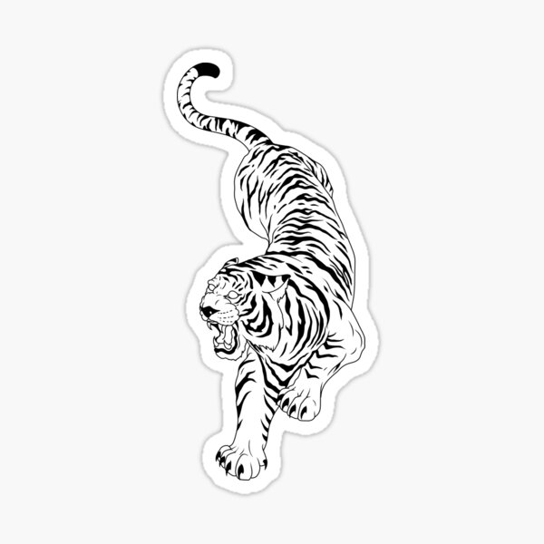 Tiger, tattoo Stock Vector by ©flanker-d 3341565