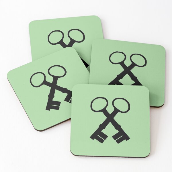 Item preview, a double black crossed key designed and sold by loiret1958.