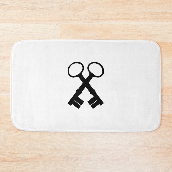 Item preview, a double black crossed key designed and sold by loiret1958.